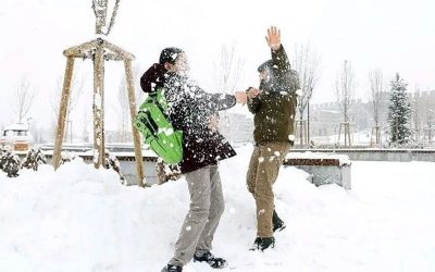 Kar Yağışı Sebebiyle İstanbul’da 2 İlçede Okullar Tatil Oldu