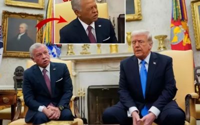 Kral Abdullah’ın Trump İle Garip Mimikleri!