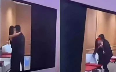 Gelinin mutlu günü kabusa dönüştü! Damat, tüm salona uygunsuz görüntülerini izletti.
