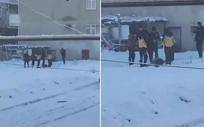 Karlar arasında cansız beden bulundu