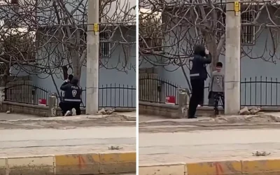 Çocuğun Polis Memurunu Mest Eden Jest