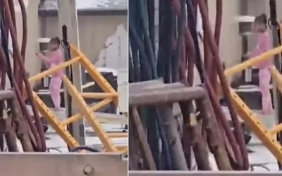 Küçük kız, dondurucu soğukta yalınayak sokağa terk edildi