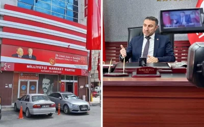 Saadet Partili Başkan MHP Ziyaretinde Kapıda kaldı