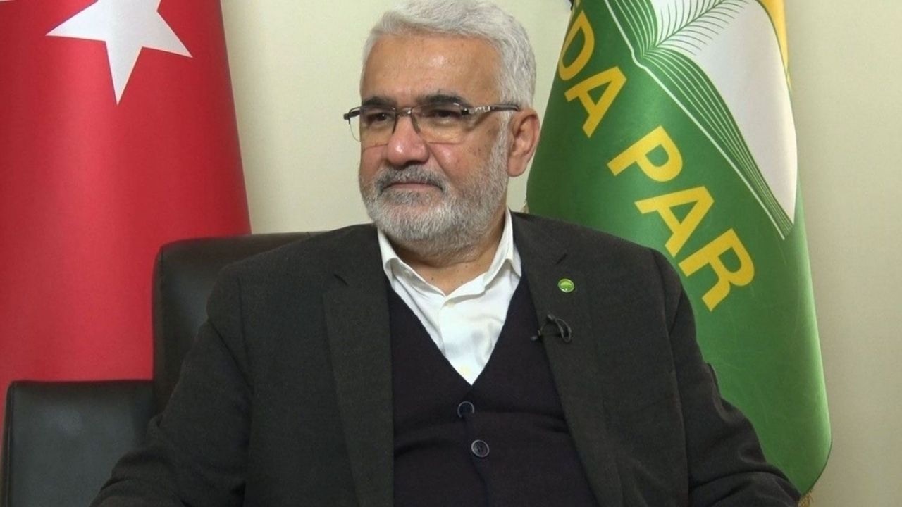 HÜDA PAR Lideri Yapıcıoğlu Memleket meselesi olduğunu bilerek sürece destek veririz