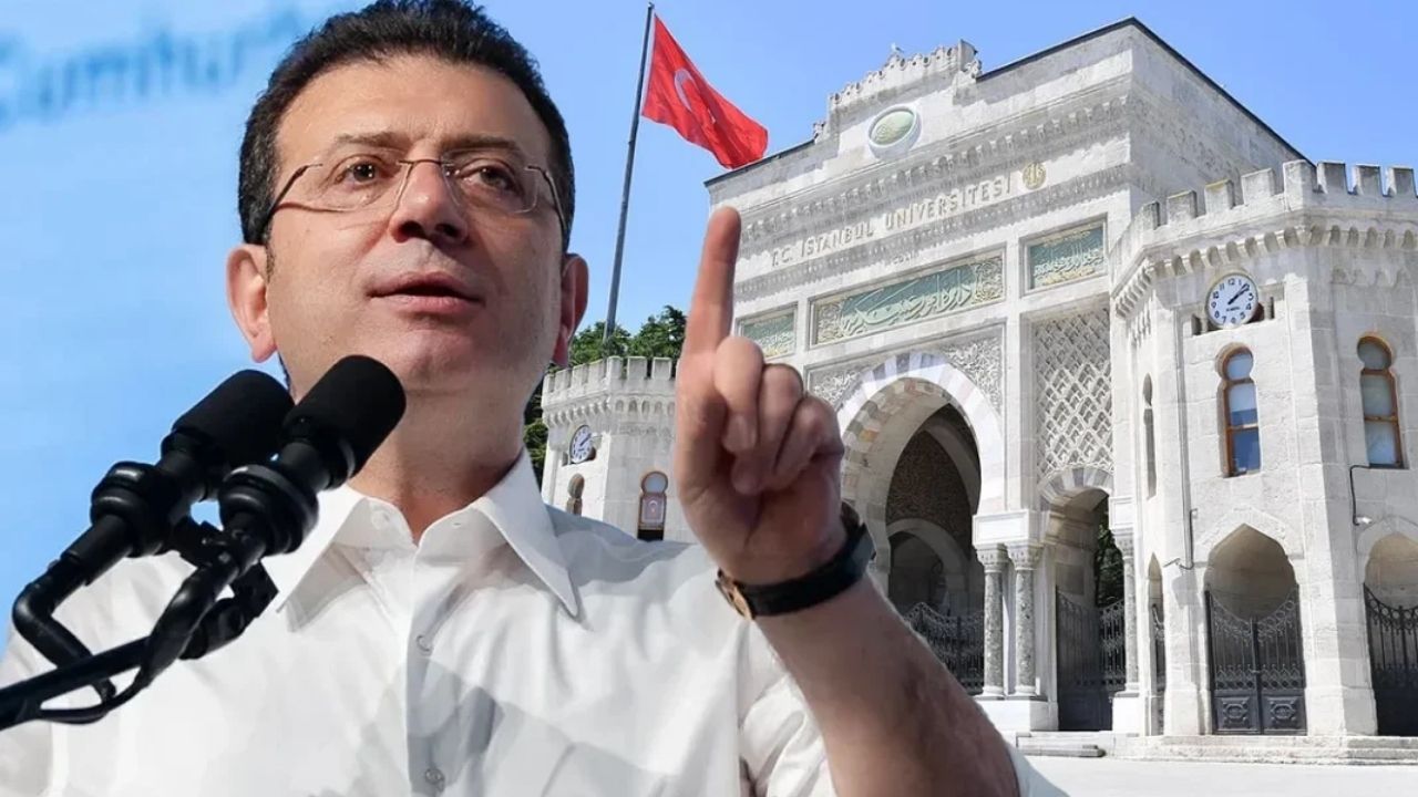 İstanbul Üniversitesi, İmamoğlu'nun diplomasını iptal etti