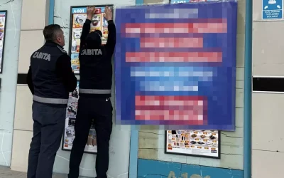 Belediye tarihi ürün satan marketi mühürledi, vatandaşı bilgilendirdi