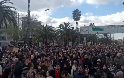 Vatan Caddesi’nden Saraçhane’ye Yürüyen Binlerce Kişi