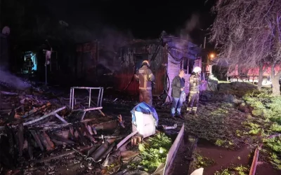 Bursa’daki Ahşap Evler Mahallesinde Yangın Çıktı! 18 Ev Hasar Gördü