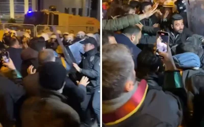 Çağlayan Adliyesi’nde İmamoğlu’na karşı arbede!
