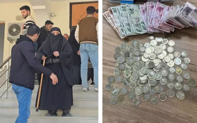 Elazığ’da dilencinin saatlik geliri şaşırttı