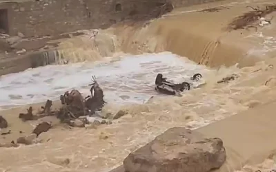 İspanya’da şiddetli yağışlar, sel afetine neden oldu