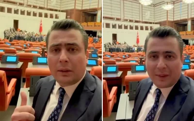 Osman Gökçek’in Meclis videosu muhalefeti kızdırdı