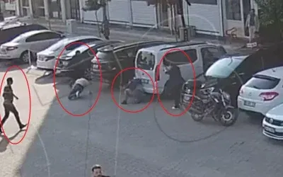 Kocasını Korumak İçin Saldırıya Karşı Tabancayla Mücadele