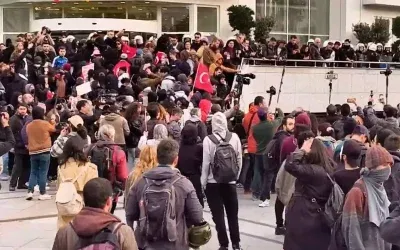 Şişli’de öğrencilere polis müdahalesi: Gerginlik artıyor