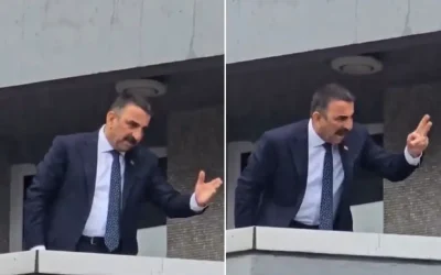 Valiyi çıldırtan olay: Balkonda utanmıyor musunuz?