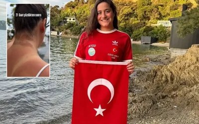 Aysu Türkoğlu’nun 65 km yüzme maratonundan sonra şaşırtıcı vücut değişimi