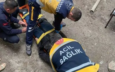 Çatıdan düşen kişi çanak anten tamiri yaparken hayatını kaybetti