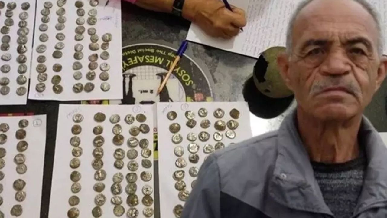 Mantar toplarken 20 farklı ülkeye ait sikke bulundu