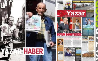 Yazıyor Yazıyor! Diye Bağıran Gazeteci Çocuk