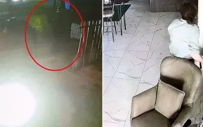 Avcılar’daki Otelde Silahlı Saldırı Anı Kamerada