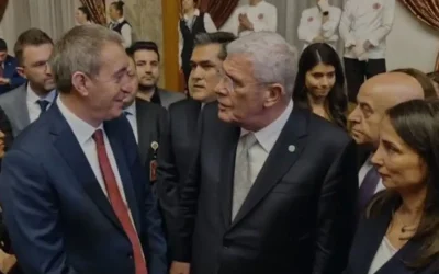 DEM ve İYİ Parti liderleri arasındaki samimi anlar