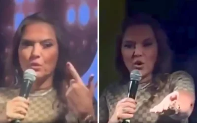 Demet Akalın, sigara içen dinleyicilere sert tepki gösterdi