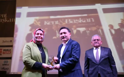 Gaziantep Belediye Başkanı, Ortez-Protez Merkezi ile ödüllendirildi.