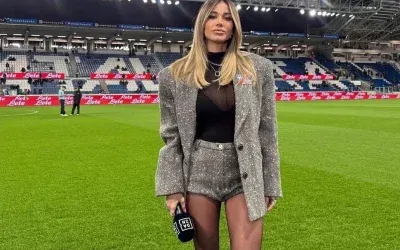 Karius’un eşi mini elbiseyle şaşırttı, Balzaretti’nin eşi tepkili