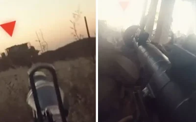 Kassam Tugayları İsrail askerlerine pusuda! Saldırı anı görüntülerle!