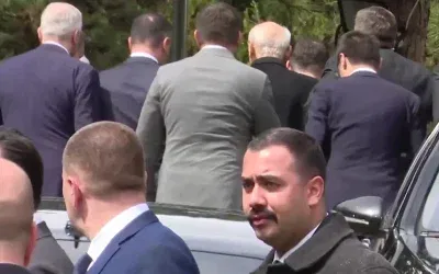 MHP lideri Bahçeli, 66 gün sonra kameralara yakalandı