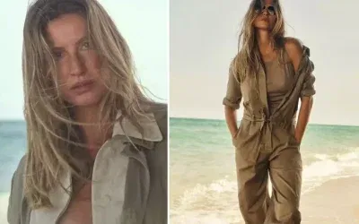 Sutyensiz model, çarpıcı fiziğiyle büyüledi