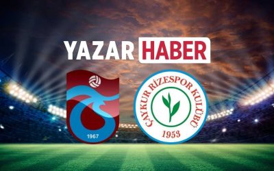 Trabzonspor – Çaykur Rizespor Maçı Canlı İzle! Karadeniz Derbisinde Nefesler Tutuldu