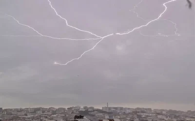 Uçağa yıldırım çarptı: Olayda yaralanan yok