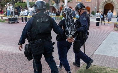 ABD’de Filistin’e destek verenler gözaltına alınıyor