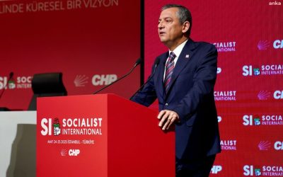 Özgür Özel’den Sosyalist Enternasyonal’de Çarpıcı Kapanış Konuşması