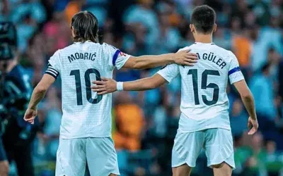 Arda Güler’den Modric’e duygusal veda