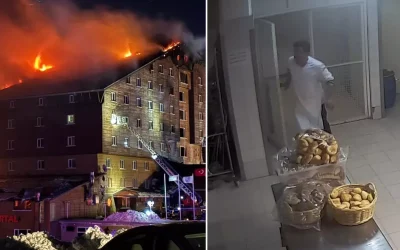 Otel yangınının sebebi olarak 78 kişinin ölümü.