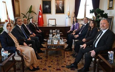 DEM Parti’ye sık ziyaretler: AK Parti’den net mesaj!