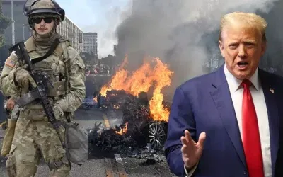 ABD’de Gösteriler Şiddetleniyor, Trump Şehri Kurtarmak İstiyor
