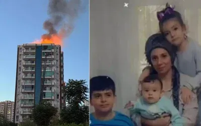Apartman yangınında anne ve 3 çocuğuna mezar olan olayda gözaltı sayısı 5’e yükseldi