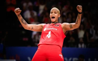 Voleybol Sultanları Dominik Cumhuriyeti’ni galibiyetle terk etti.