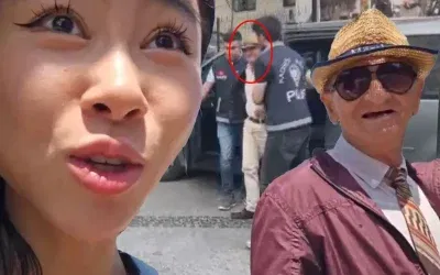 Yaşlı adam, Güney Koreli fenomeni taciz ettiği için tutuklandı.