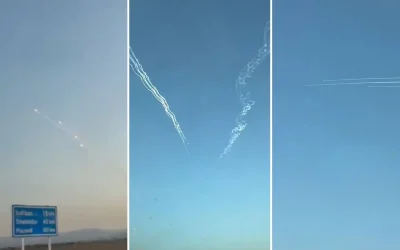 İran’dan İsrail’e Füzeler: Bismillah! Vuruyorlar, vuruyorlar