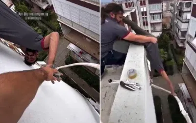 Korkusuzca Yükseklikte Klima Montajı Yaptılar