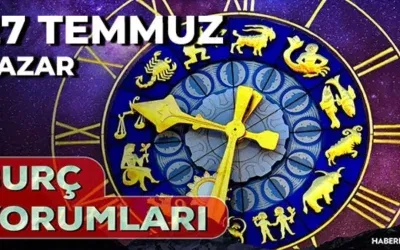 27 Temmuz 2025: Aslan, İkizler, Yay, Yengeç Burçları İçin Günlük Yorumlar! Aşk, Evlilik, Kariyer, Sağlık Durumları Gözden Geçiriliyor.