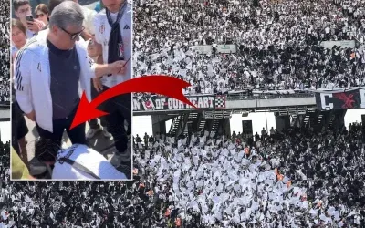 Beşiktaş taraftarı coşkuyla Serdal Adalı’ya sevgi gösterdi!