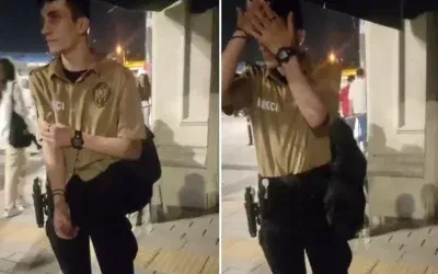 Bekçi, bekçiyi yakalayarak tuhaf bir olaya imza attı.