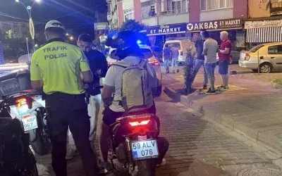 Gecenin Köründe Gönen’de Trafik Kontrolü: Cezalar Verildi