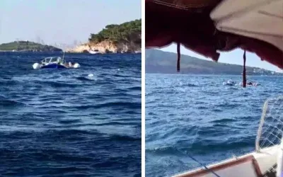 Heybeliada’da tekne kazasında 7 kişi denizden kurtarıldı