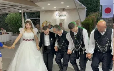 Japonya’dan Düzce’ye 13 bin kmlik aşk hikayesi